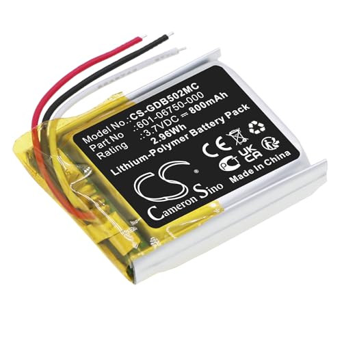 CS-GDB502MC Baterías 1000mAh Compatible con [GoPro] Hero 4 Session, Hero 5 Session, HWMR1, HWPR1, CHDHS-101, CHDHS-501 sustituye 601-06750-000, para 601-06750-101, para 601-10257-000
