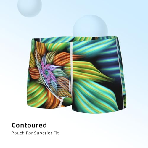 Boys' Cotton Boxer Brief Soft Underwear-Hippie Style4