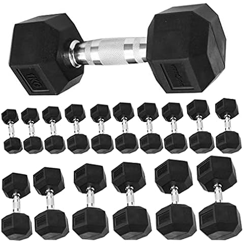 Sporttrend 24® Hexagon Hantel 1-50KG Cover