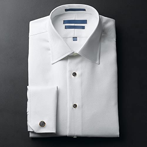 Image of wynameleri Mens Classic Shirts Cufflink Studs, Mother-of-Pearl Tuxedo Shirt Button and Cuff Links Set, Formal Business Wedding Jewelry