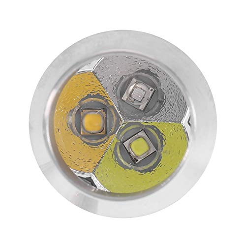 Lanterna Uv Lâmpada Branca Tocha Amarela Lanterna de Aço Inoxidável para Jade, Interruptor de Luz