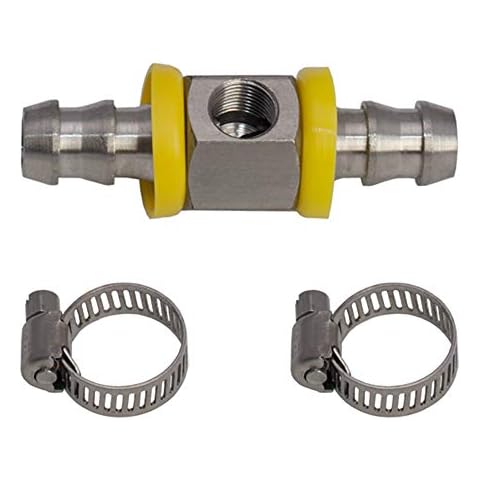 GlowShift 1/2” Fuel Line T-Fitting Adapter Cover