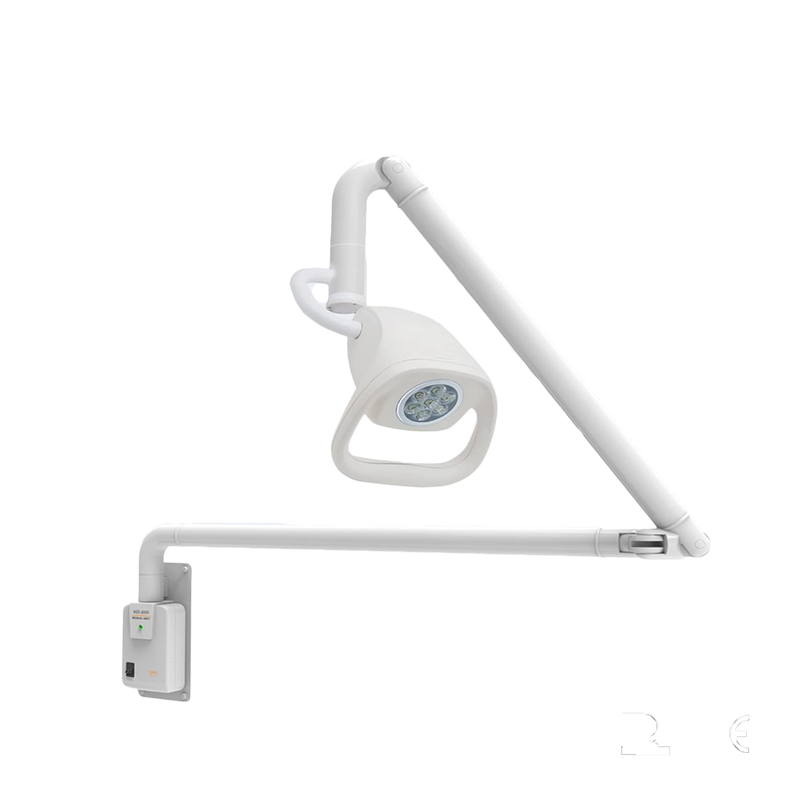 Lampa medyczna LED - naścienna chirurgiczna zimna lampa z bezcieniową konstrukcją do ginekologii, ortopedii, mikrochirurgii