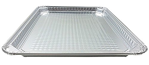 Handi-Foil 16"X12" Oblong Cookie Sheet Pan Disposable Aluminum Bun Tray (Pack Of 10) #TOP3