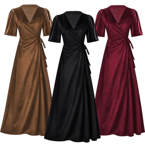 Robe portefeuille médiévale confortable pour grands banquets festifs - 4