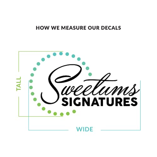 Create Your Own Business Decal, Sticker Signage - Single Color Custom Vinyl Decal For Your Work Truck, Car, Trailer, And More - Select Your Size & Color #TOP3