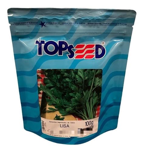 Sementes De Salsa Lisa Comum 100g Topseed Garden