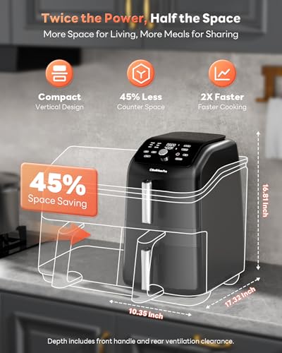 Save $92 on Beelicious Pro 12QT Dual Air Fryer with SyncHeat Tech - Image 4