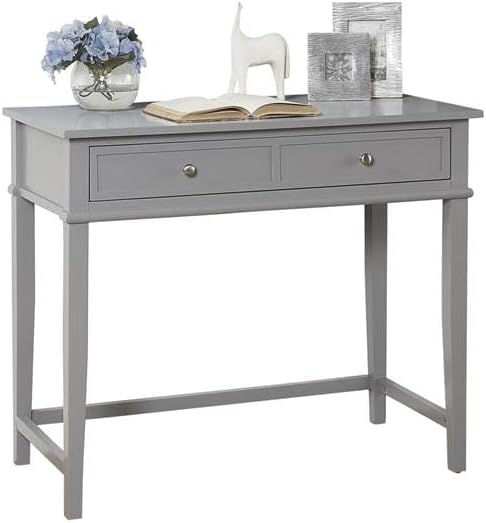 Ameriwood Home Franklin Writing Desk, Gray