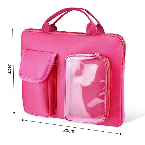 Image of Annmore Bag compatible with LEXiBOOK Educational and Bilingual Laptop, Pink