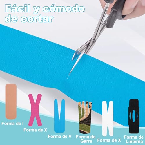 Fitness, Sports cinta kinestesica Marca Risom (3)