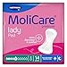 Price comparison product image MoliCare Premium Lady Pad 5 Drops Extra-Long Incontinence Pads for Women with Moderate Bladder Weakness, Nighttime Protection, Odour Neutraliser, Advanced Skin Protection, 14 Pieces