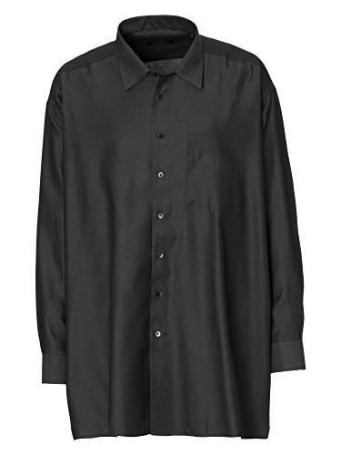 CASAMODA Men business shirt 65 cm sleeves Comfort fit dark grey 23