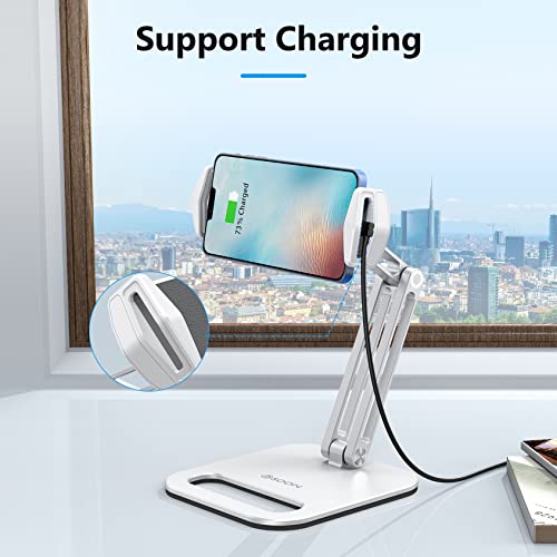 BSOON Tablet Holder, Adjustable Tablet Holder - Flexible 360° Rotation Desktop Tablet Stand for iPad Pro 12.9, 11, 10.5… – Bild 5