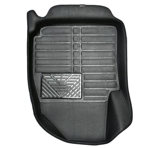 Image of KMH Only Driver Side 5D Velcro Mat for Hyundai Creta (1st GEN /FL, 2nd GEN)