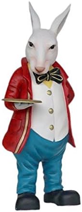 Amazon.com: Rabbit Butler Mad Hatter Easter Life Size Statue : Home ...