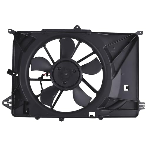 Image of maXpeedingrods Engine Radiator Cooling Fan Assembly for Jeep Compass 2.0L L4 2017, for Jeep Compass 2.4L L4 2017-2021 Replacement 68249185AA 68249185AB