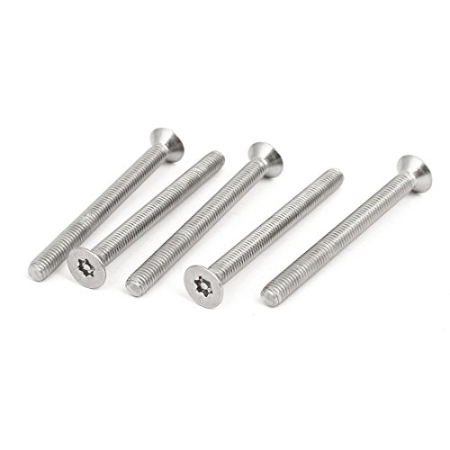 Aexit M5×55~[g1/5'×2-1/5 ''gNXh~@^p[ϐZLeBlW5{(Vis de securite inviolables a securite anti-effraction pour machine anti