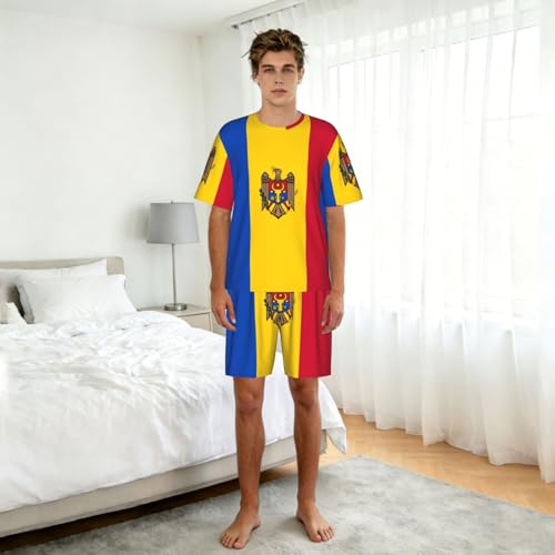 Pyjama Moldavie confortable : ensemble de nuit respirant, vêtement de relaxation doux