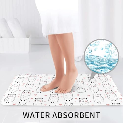 Tapis de salle de bain doux pour une sortie de douche confortable - 6