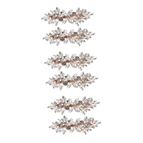 Lot de barrettes de zinc VICASKY avec pinces décoratives durables et élégantes