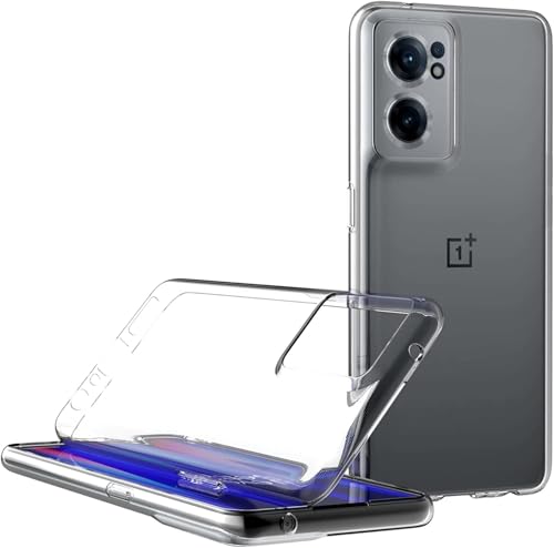 Image of NISHTECH for OnePlus Nord CE 2 5G Premium Transparent Hybrid Soft Slim Dust Proof Back Case Cover Silicone with Camera Protection
