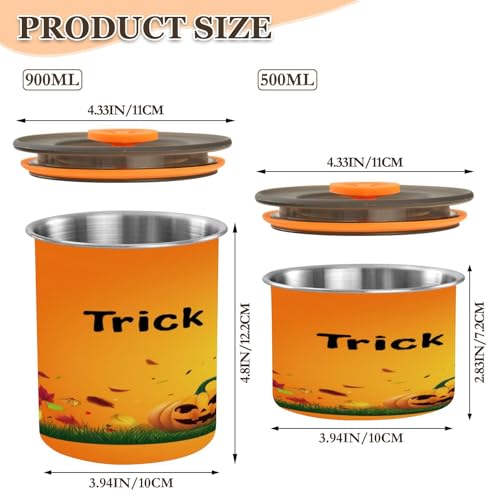 Envase Hermético de Acero Inoxidable para Café 17oz miniatura 2