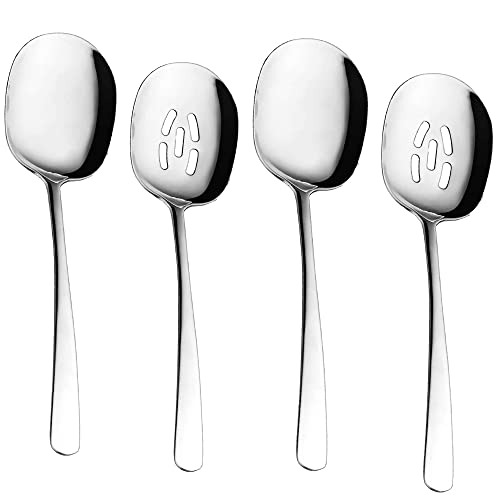 Cubiertos de acero inoxidable de alta calidad en set de cocina de 4 piezas 2