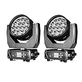 Boulder Pro 19x15W Zoom Wash Moving Head with Variable White Warm White Plus Cool White 2in1 LEDs Id