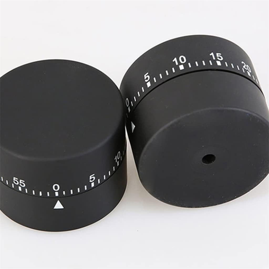 Cylindrical Mechanical Rotating Timer Cooking Countdown Timer Manual Timer Kitchen Reminder (Color : A, Size : One Size)
