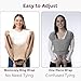 Momcozy Baby Wrap Carrier - Easy to Wear Infant Carrier Slings, Lightweight Hands Free Baby Sling, Adjustable Baby Wraps Carrier for Newborn to Toddler 8-35 lbs, Baby Travel Gear, Light Curry