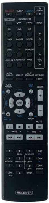 Replacement Remote Control Replace for TV/Audio/Projector for Pioneer VSX-424-K VSX-329-K VSX-423-K VSX-423-S VSX-323-K AV Receiver