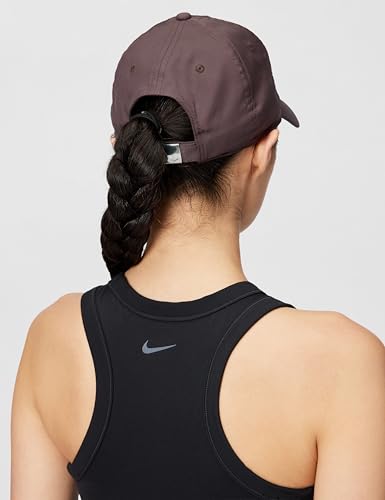 Image of Nike Unisex Adult Dri-FIT Club Unstructured Metal Swoosh Cap Hat | Mens and Womens