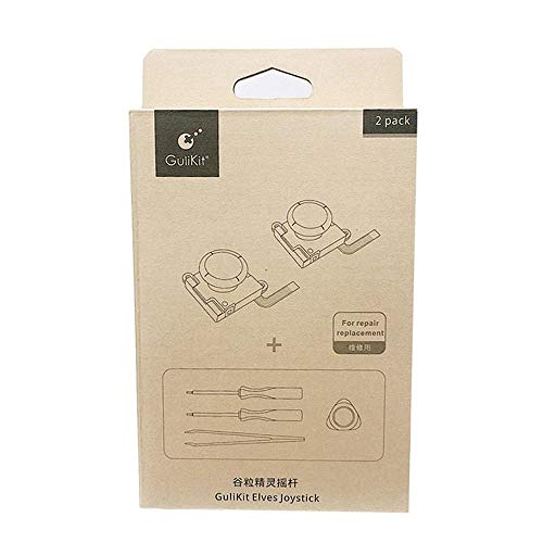 OWSOO Substituição do kit de acessórios de reparo de joystick para Gulikit Elves Controller Switch/S