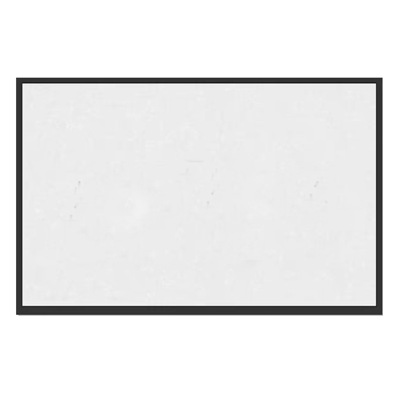 60 X 40cm Linen Bulletin Board, White Framed Corkboard, White Oak Frame Linen Cork Board, Vision Board And Decorative Hanging Pin Board(Grey+white,60 * 120cm)