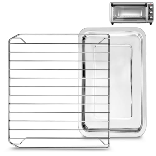 GCQ 2PCS Plateau four grille-pain Black+Decker 8 tranche