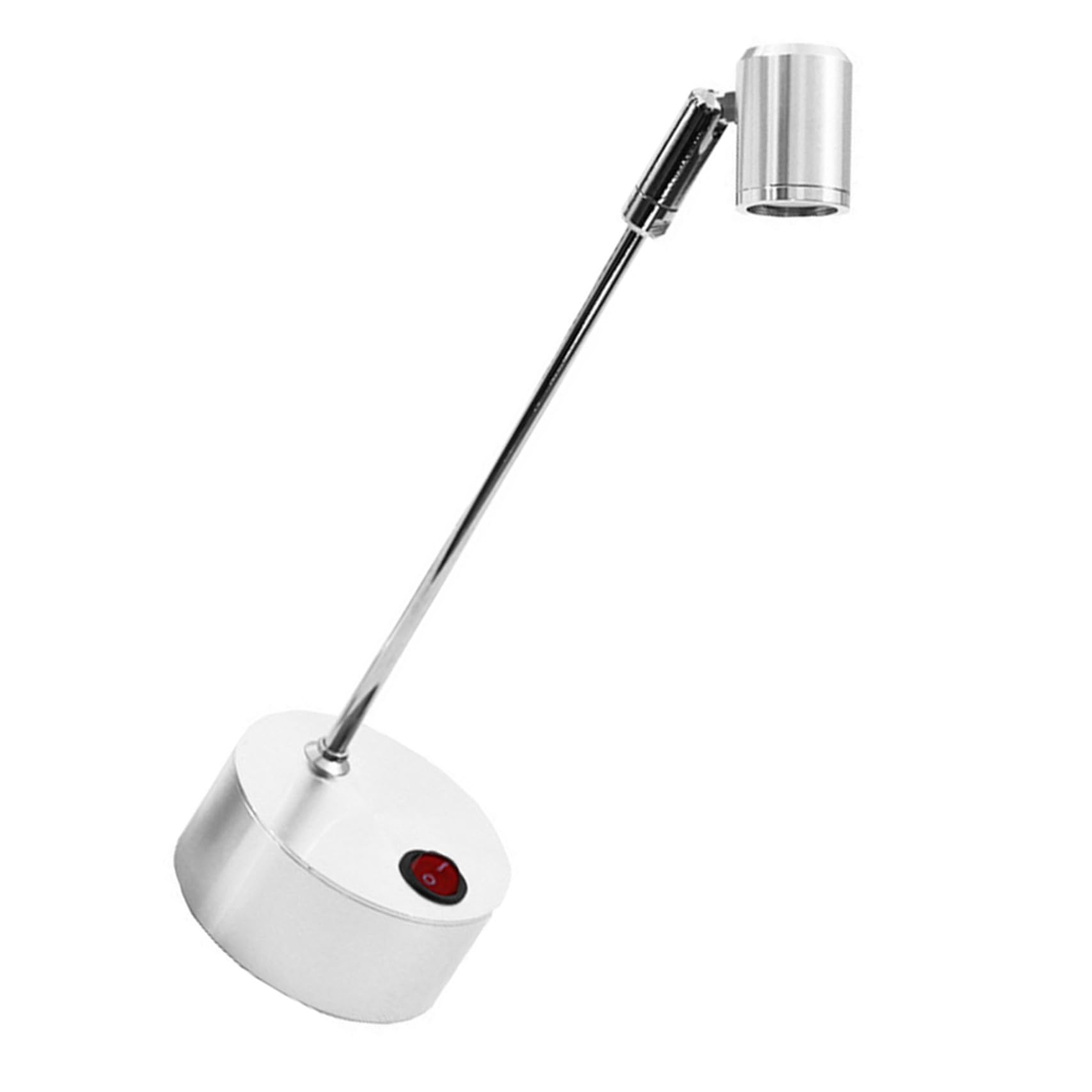Gadpiparty LED Spot Lights Indoor 1w Aluminum Small Spotlights for Displays with Silver Finish and User-Friendly Design, Modern Accent Lighting for Kitchens and Bathrooms Color Style