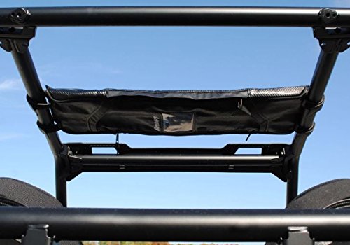 SuperATV Heavy Duty Overhead Storage Bag for Polaris RZR S 1000 / XP 1000 (2014+) - Quick and Easy to Install