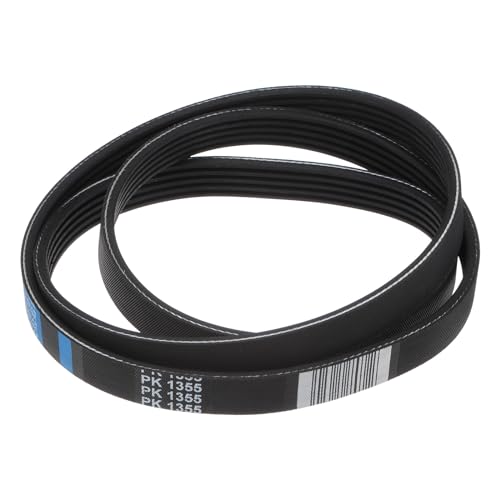 sourcing map 5K533/5PK1355 Serpentine Belt 5 Ribs 1355mm Length x 18mm Width x 5mm Thick, EPDM Poly V Belt, Micro V-Ribbed Belt for Vehicle