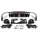 Kofferraumspoiler Heckstoßstangen-Diffusorlippe Für Mercedes Für Benz W213 E300 E400 2016-20 Für AMG E63 Stil Autozubehör Schwanz Spoiler