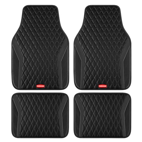 Alfombrilla para coche protectora de goma negra universal