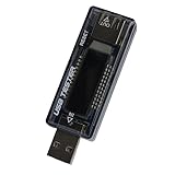USB電流電圧テスター チェッカー 4-20V/0-3A 急速充電QC2.0/QC3.0 積算電流・通電時間計測 USB 挿すだけで簡単計測 電圧 電流 チェッカー テスター パワー/キャパシティ/時間/ワット同時表示 持ち歩き 精密機器
