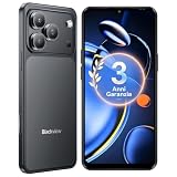 Blackview WAVE 7C Smartphone Offerta Android 16, 32MP+13MP, 16GB+128GB/2TB TF, 6.56" Telefono Cellulare Offerta, 5000mAh, 4G Cellulari Dual SIM WiFi 5G, 3.5mm/FM/IP54/3 Slot Per Carte/3 Anni Garanzia