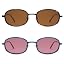 A4 Tortoise/Brown&dark Blue/Pink