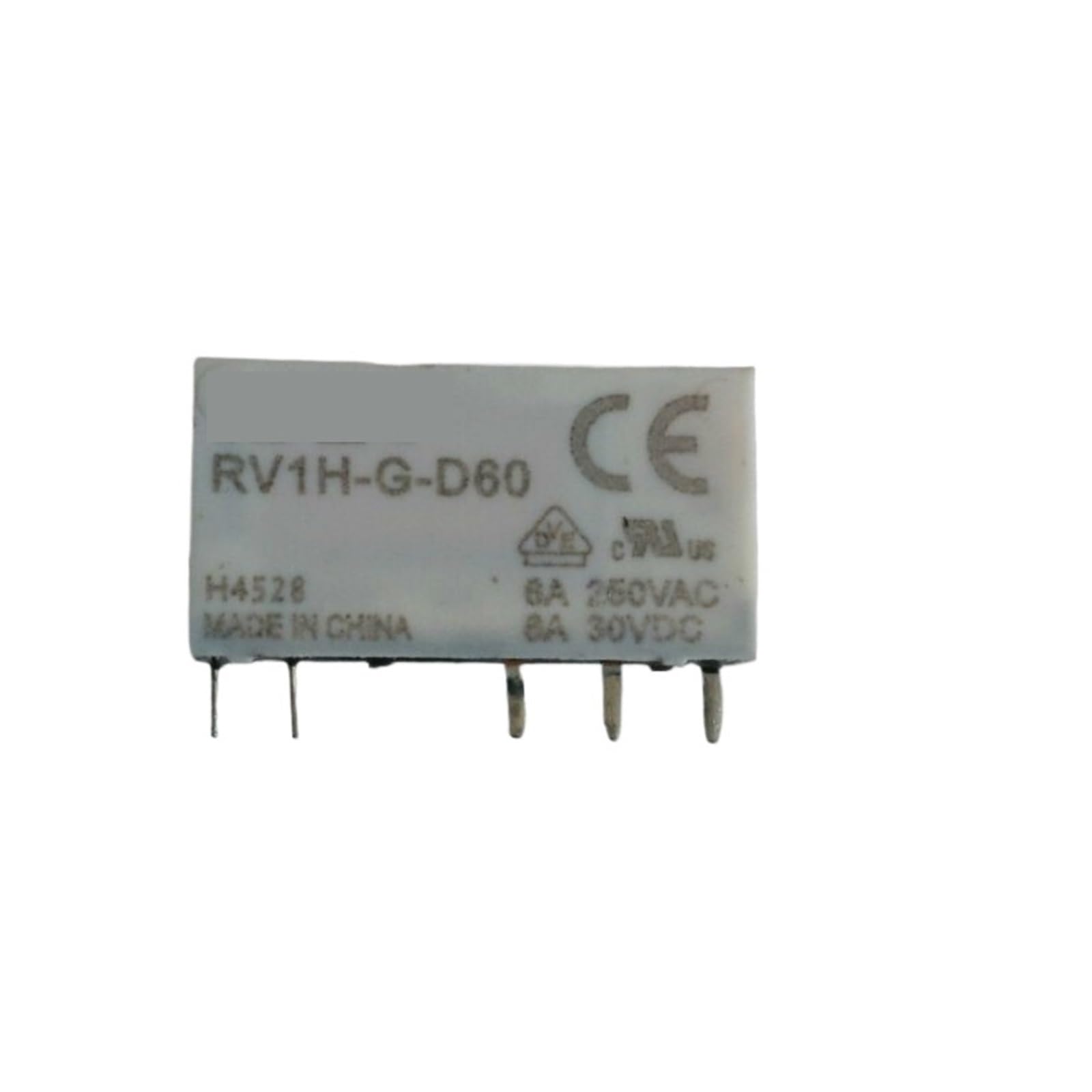 Relais RV1H-G-D60 60 V haute precision pour isolation electrique