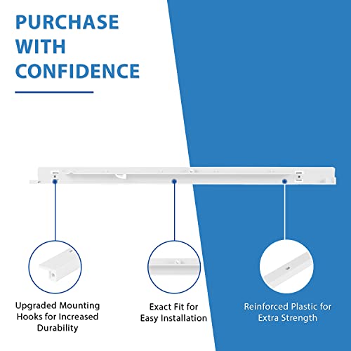 Upgraded Lifetime Appliance 240530701 Pan Hanger (Right) Compatible With Frigidaire Refrigerator #TOP2