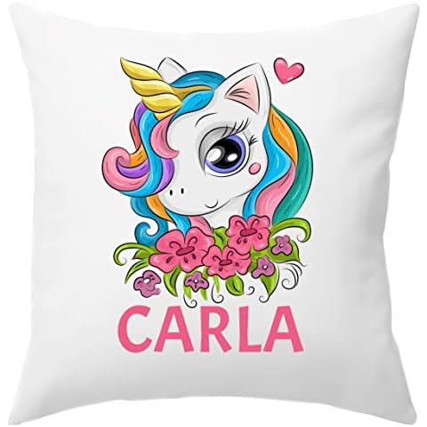 Cojín Personalizado Worfull Regalos Unicornio Cover