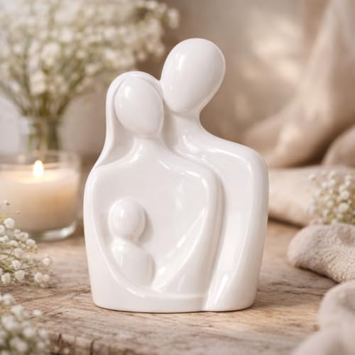 Image of CraftVatika Family Showpiece Home Decor Items for Living Room, Bed Room, Decoration for Center Table, Wall Shelf, Desk Decor for Home Office, Housewarming Gifts, Baby Shower Gifts