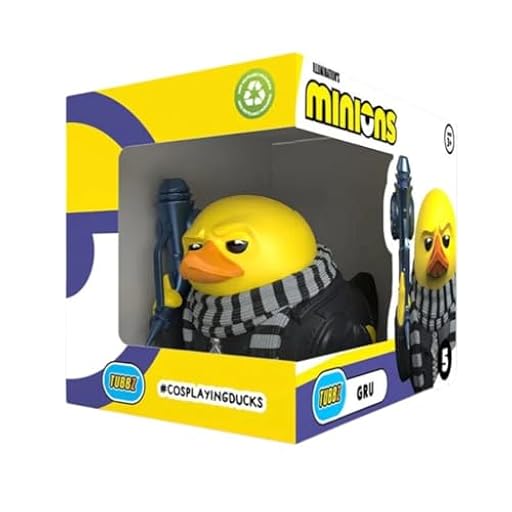 TUBBZ Caja Edición: Minions - GRU Figura Coleccionable de Pato de Goma Disfrazado | Ya disponible en tu tienda friki favorita! En mundofriki.es!