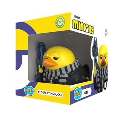 TUBBZ Caja Edición: Minions - GRU Figura Coleccionable de Pato de Goma Disfrazado | Ya disponible en tu tienda friki favorita! En mundofriki.es!